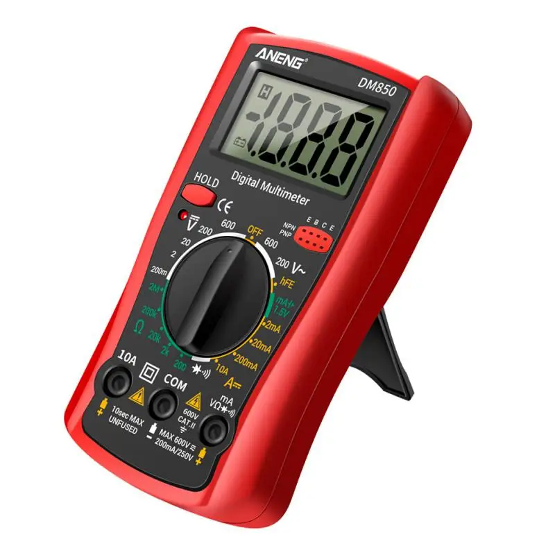 

Multifunctional Voltmeter Current Tester Resistance Ohm Cap Hz Professional 6000 Counts Digital Multimeter Fire Wire Tester 600a