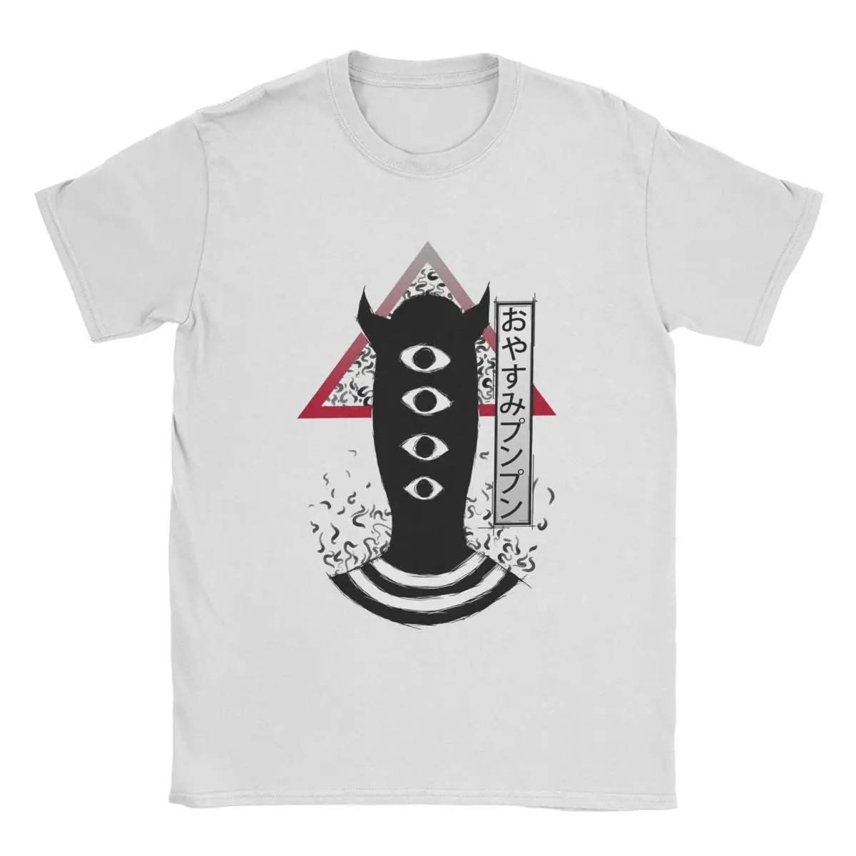 Новинка Oyasumi pundul Goodnight японская модель Мужская хлопковая футболка с круглым