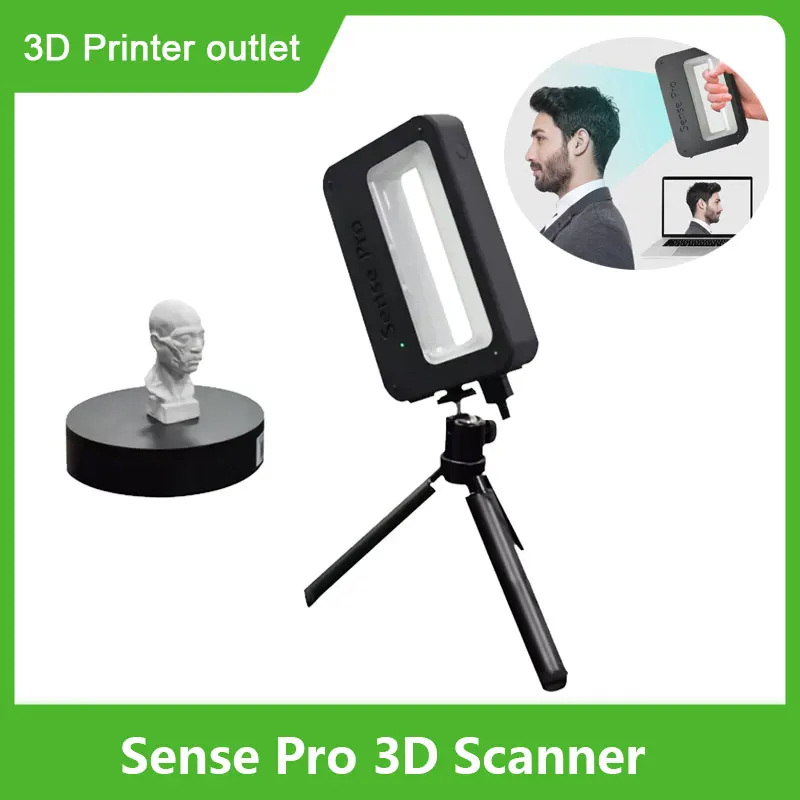Ручной 3D сканер Sense Pro портативный 3d-сканер для моделирования высокая точность 0 3