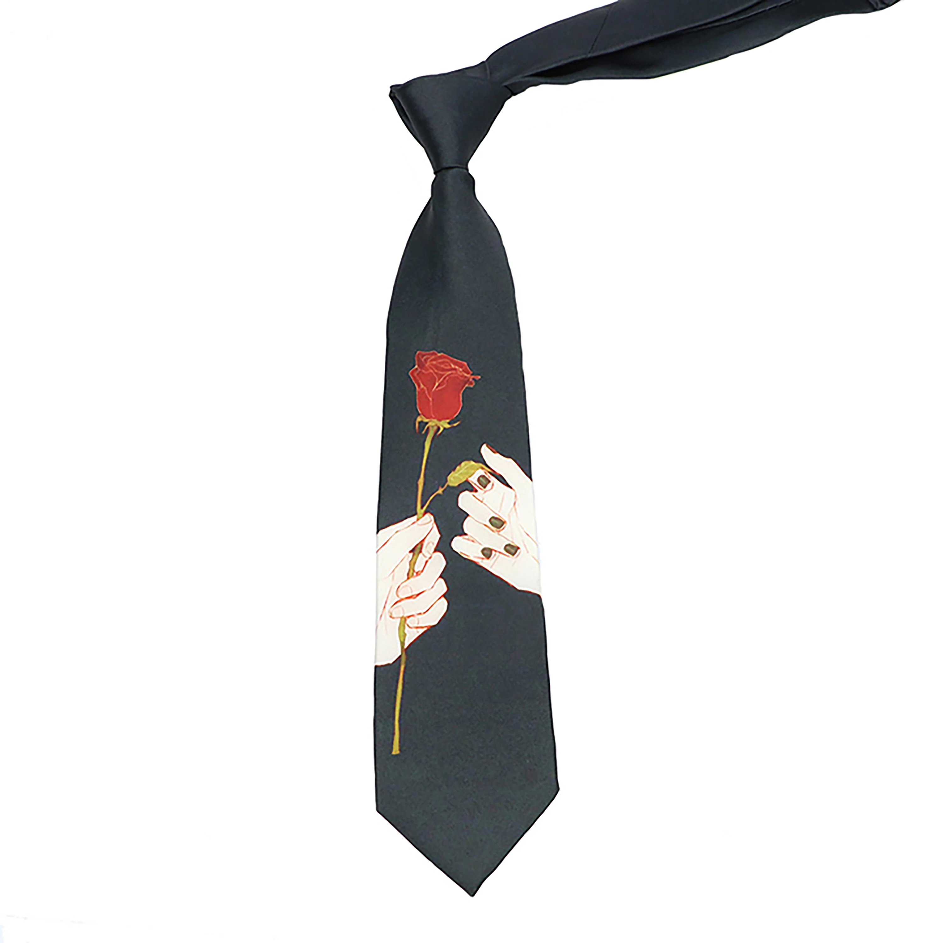 Новый уникальный дизайн винтажные черные галстуки Мэрилин Монро венерина кошка