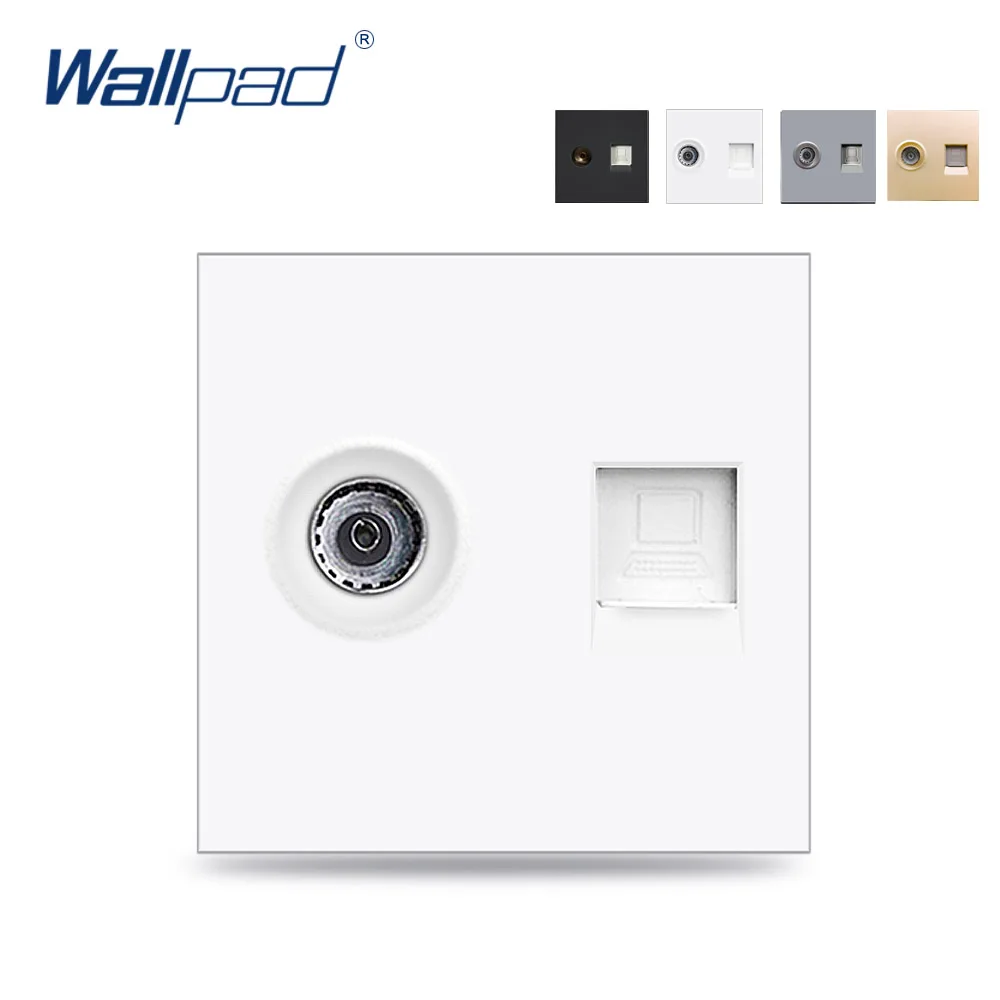 

Настенная розетка Wallpad S6 из закаленного стекла