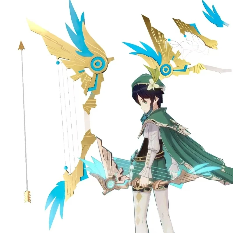 Игровой реквизит для косплея Genshin Impact Венти барбатос лук и оружие стрелы