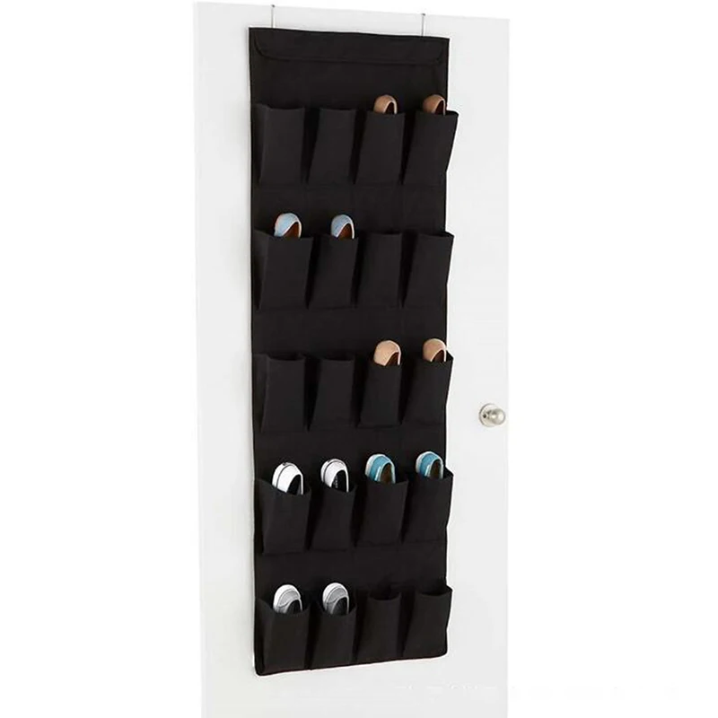 

Storage Large Organizer Wall-mounted Pocket Storage Slippers Room Shoes Sundries Bag Box 20 Mesh Hanging Holder Cloth Bag