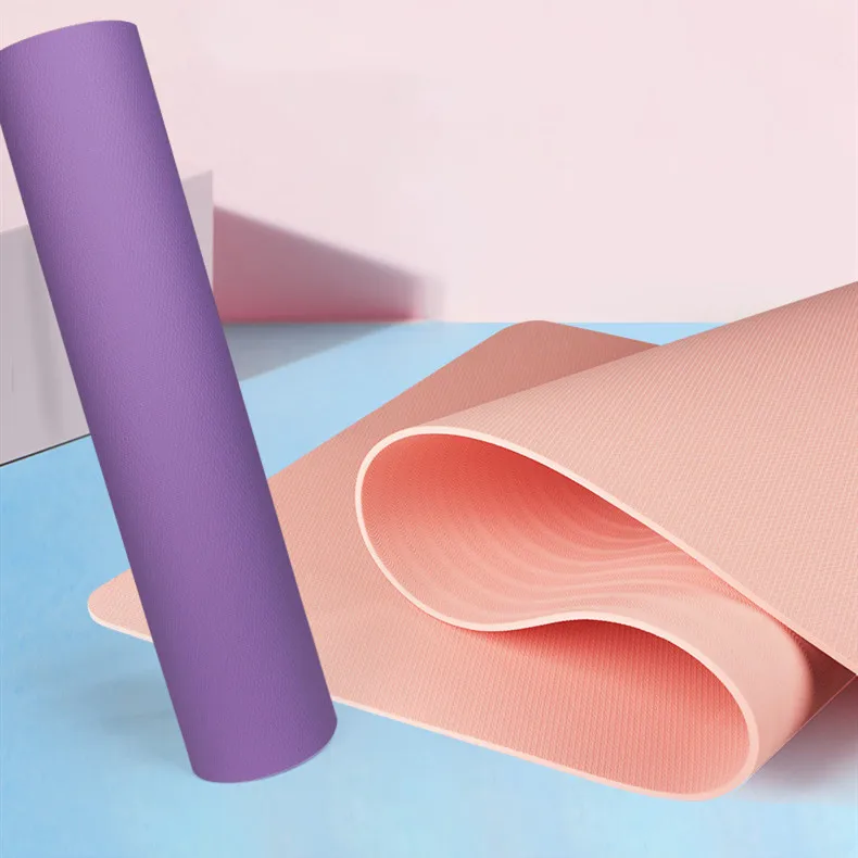 

Manufacturer Supply Custom Printed Home Used Non slip Natural Rubber Yoga Mat