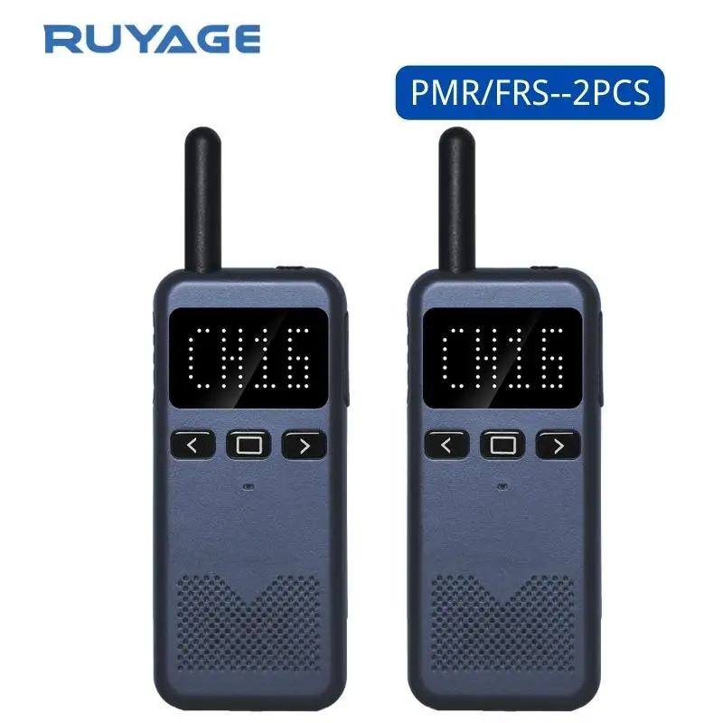 Ruyage Q3 Walkie Talkie 2 Pcs Mobile Phone Two Way Radio Uhf Transceiver Wireless Communication Device Mini Radio