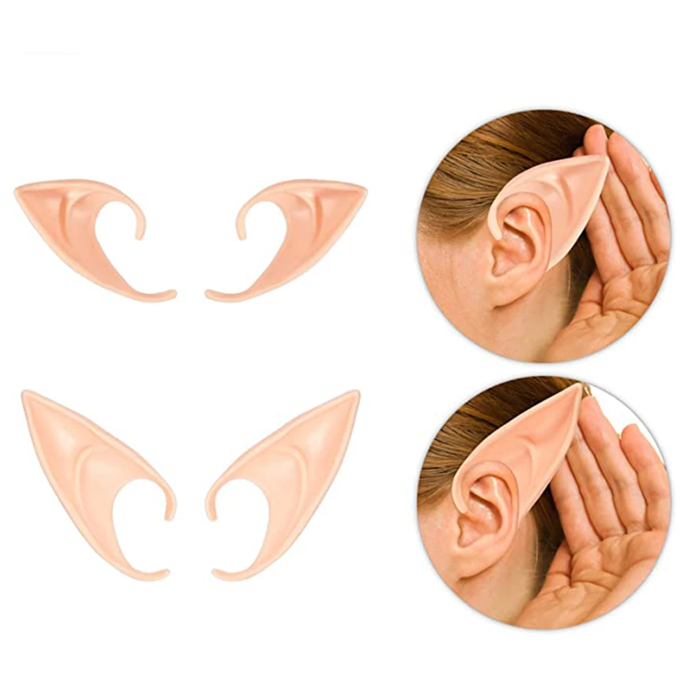 

Украшение для вечеринки, латексные уши, сказочный костюм для косплея, аксессуары, ангел, реквизит для фотосессии, игрушки для взрослых и дет...