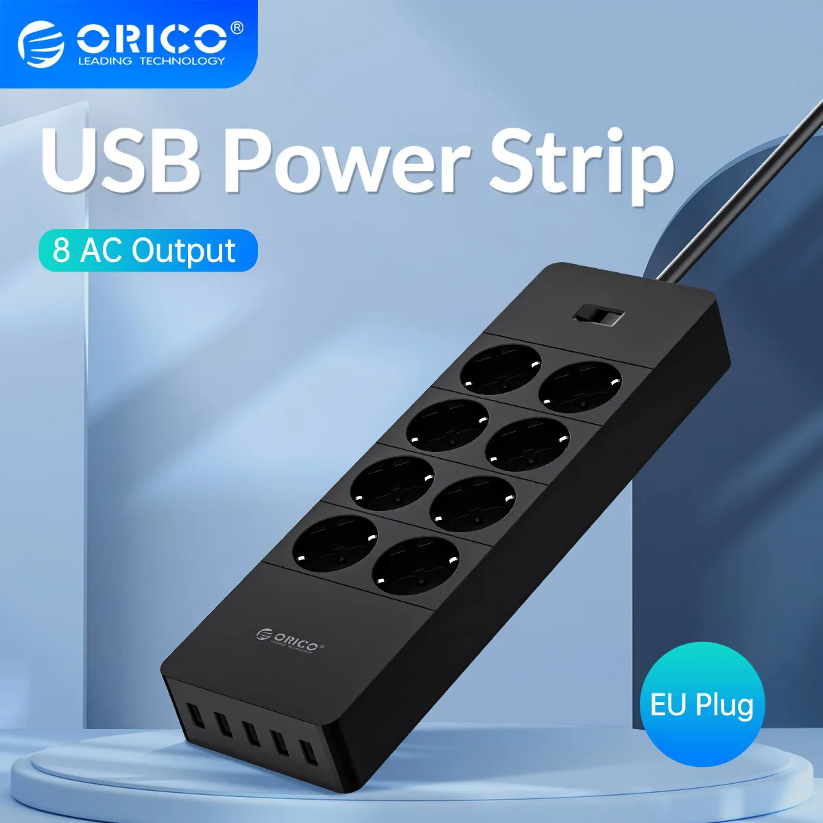 Электрическая лента ORICO с удлинительным кабелем, электрические розетки с usb-портами для домашнего офиса, защита от перенапряжения, умный сетевой фильтр Электрическая лента ORICO с удлинительным кабелем, электрические розетки с usb-портами для домашнего офиса, защита от перенапряжения, умный сетевой фильтр