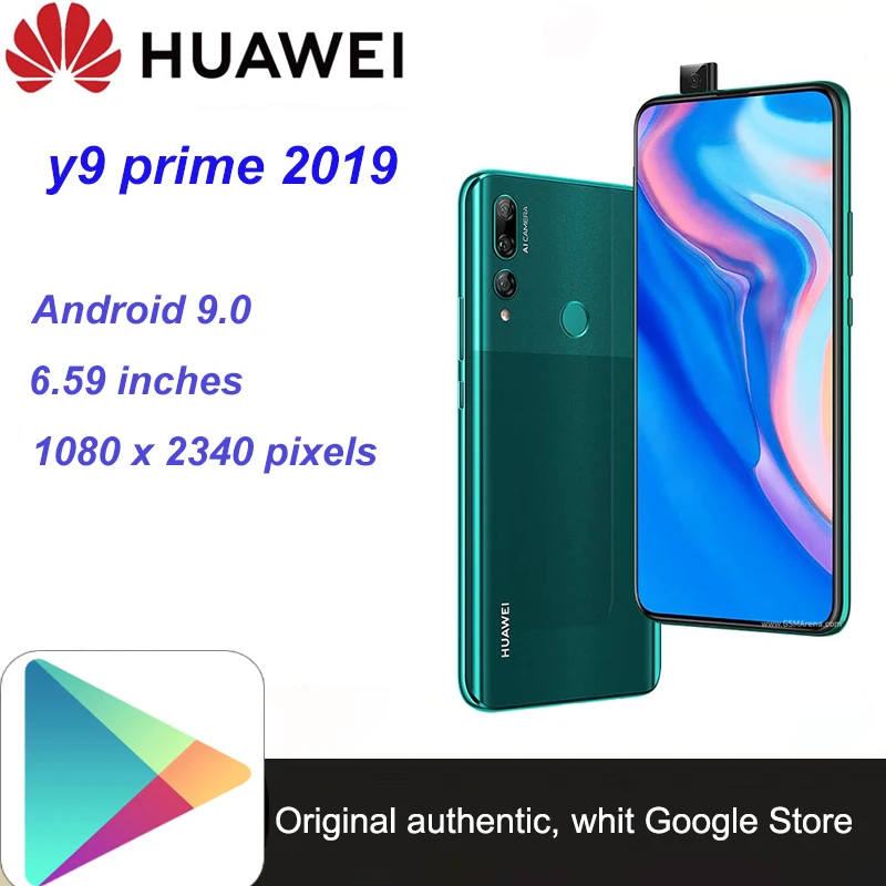 

HuaWei Y9 Prime 2019 Smartphone Kirin 710F Octa Core Android mobile phone 16 MP+16 MP 4000mAh 6GB 128GB