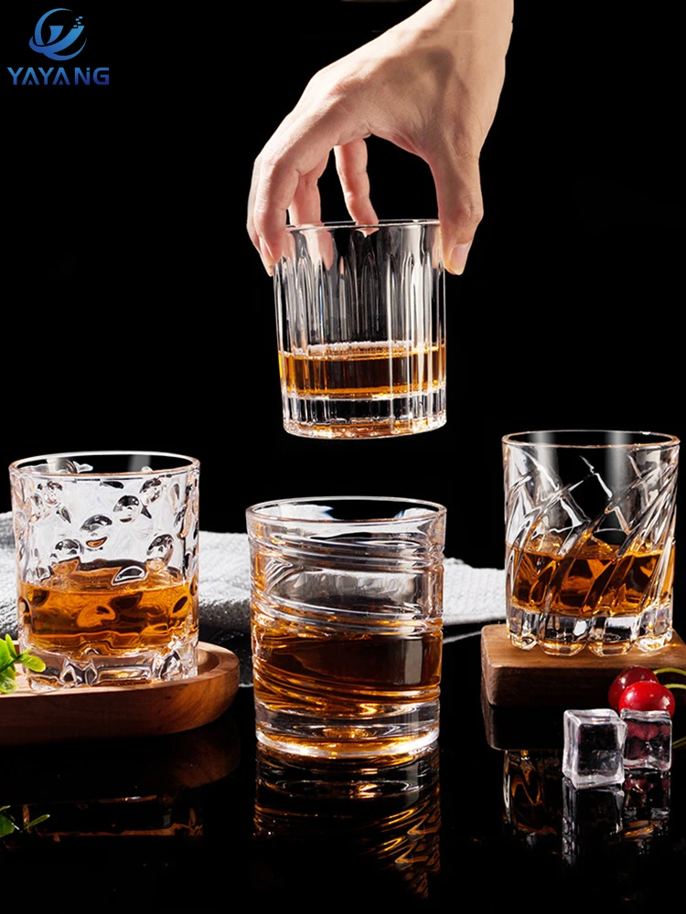 

Вращающийся стакан для виски старомодный стакан для питья виски-коктейлей, виски, стакан для виски, домашний шотландский стакан, кружка для ...