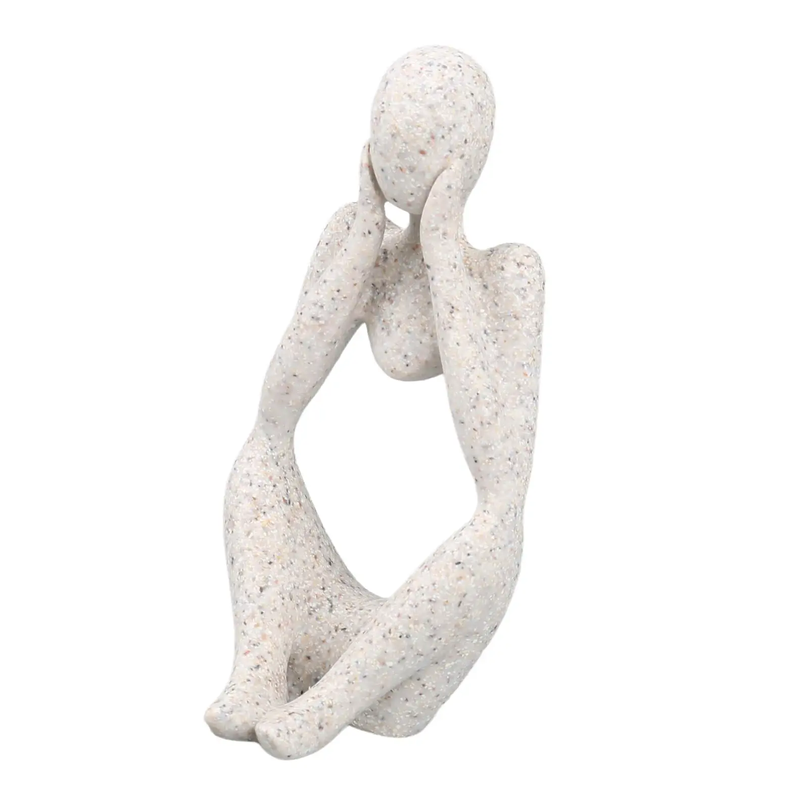 Абстрактная статуя истончика из смолы для гостиной и офиса