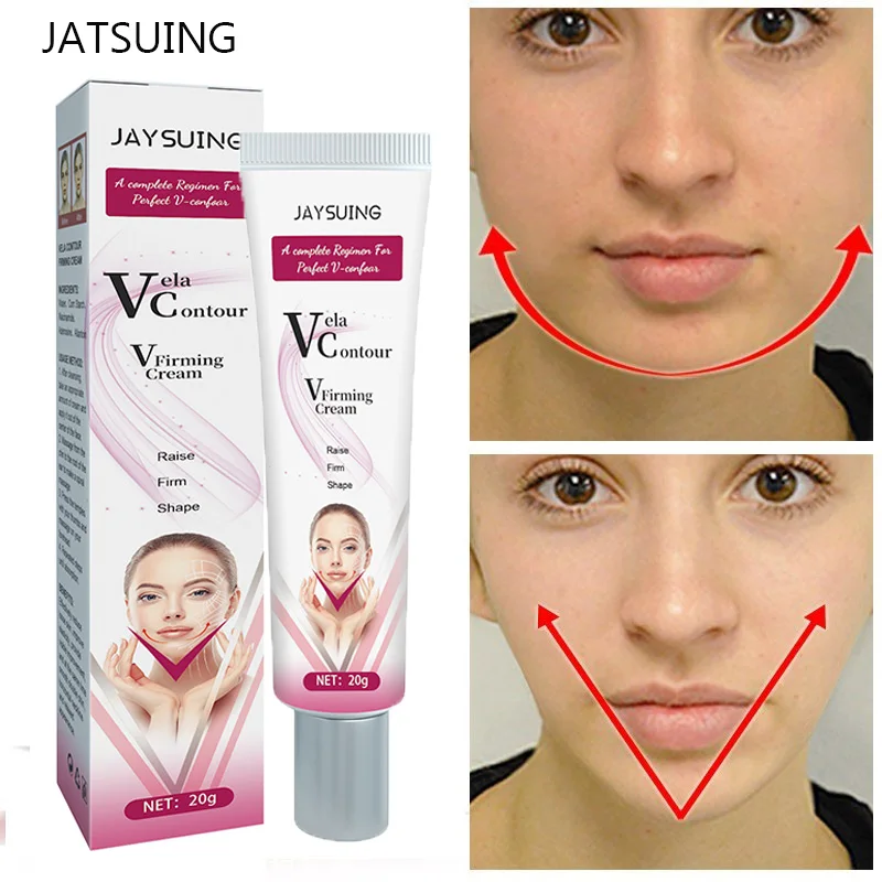 V-Shape Face Lifting Slimming Cream Removal Masseter Muscle Double Chin Facial Fat Burning Anti Wrinkle Tightening Care Products