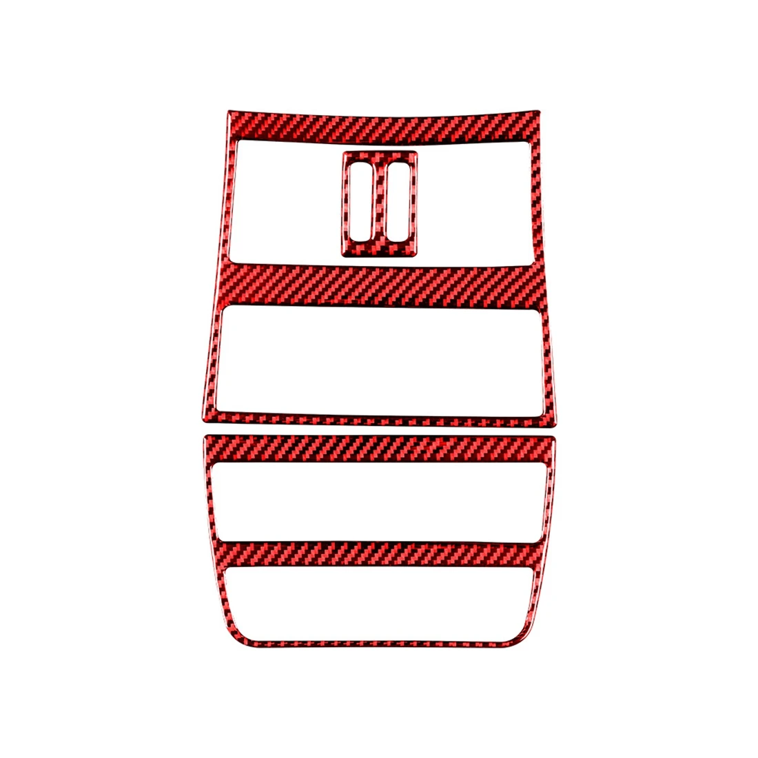 

Отделка для панели вентиляционного отверстия из углеродного волокна для BMW 5 серии F10 2011-2017, аксессуары для интерьера