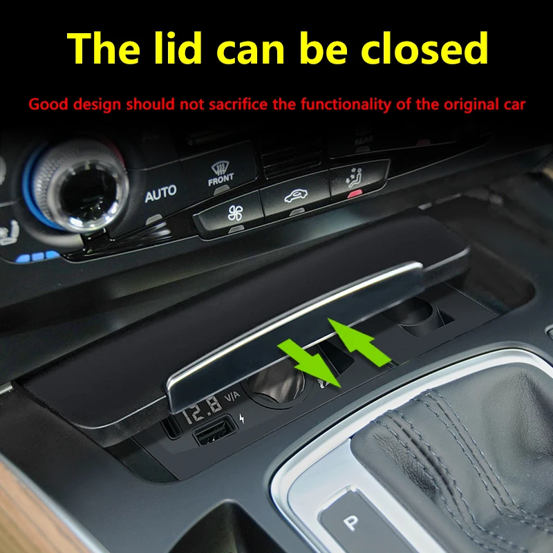 Автомобильное зарядное устройство для Audi A4 B8 A5 Allroad S4 RS4 Q5 SQ5 S5 RS5 USB Быстрая зарядка