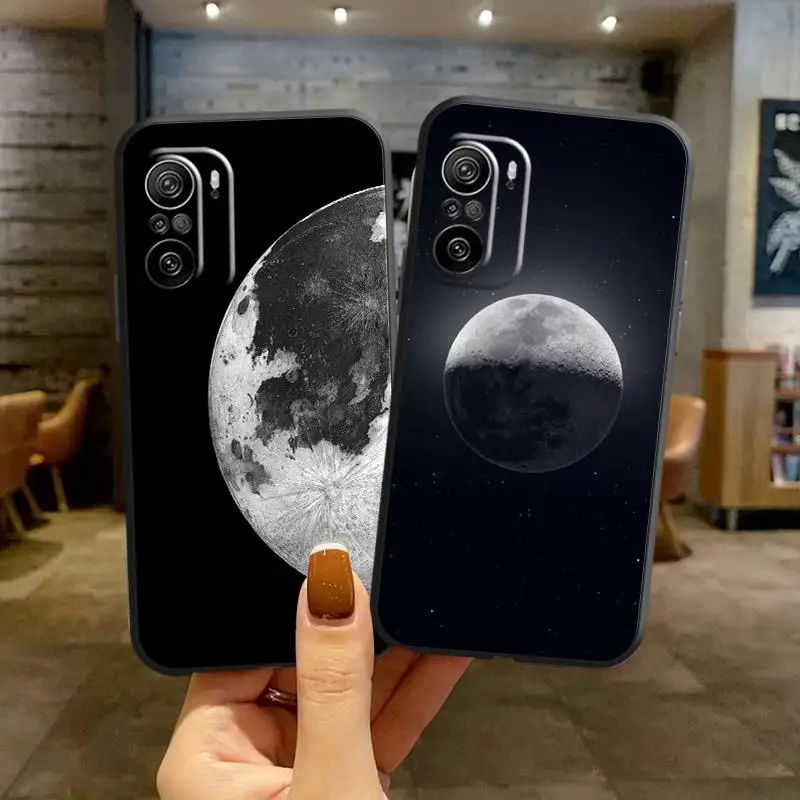 

Creative Moon Phone Case For XiaoMi 11 Ultra CC9 Pro Note 10 Lite 11 9SE CC9e Mi 10S Ultra 3hzb Smart Selena Luxury TPU