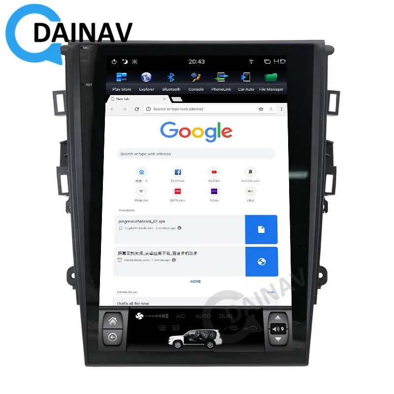 

12.1 inch car audio radio Stereo For FORD Mondeo 2013 2014 2015 2016 2017 2018 2019 DVD Multimedia Player Navigation GPS auto