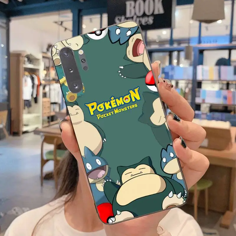 Pokemon Pikachu squirtle Phone Case For Samsung Galaxy Note20 ultra 7 8 9 10 Plus lite M51 M21 M31S J8 2018 Prime