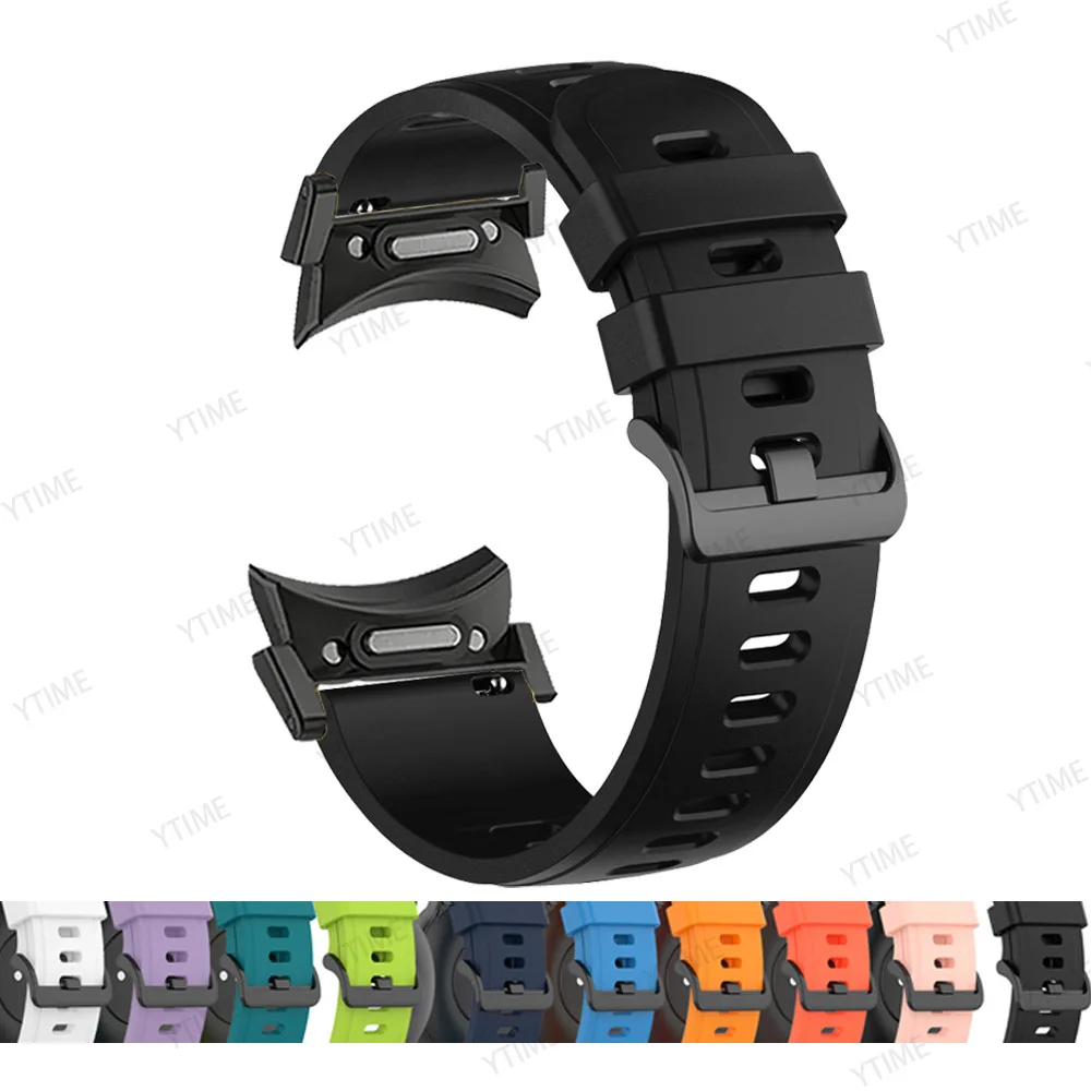 Силиконовый Ремешок Унисекс 20 Мм Для Samsung Galaxy Watch 6 5 4 Классический Стиль