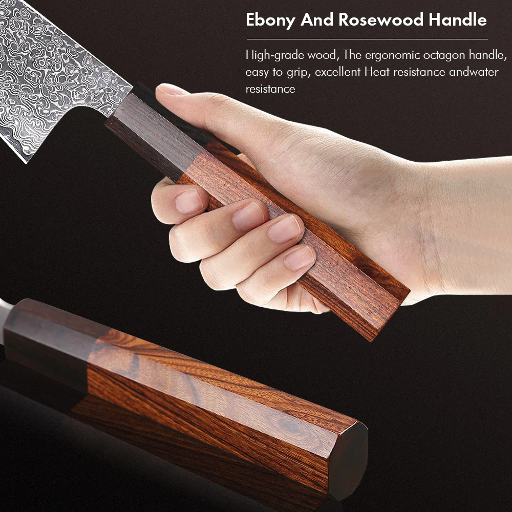 Японский нож Honesuki YIZEMA 6 дюймов профессиональные кухонные инструменты из