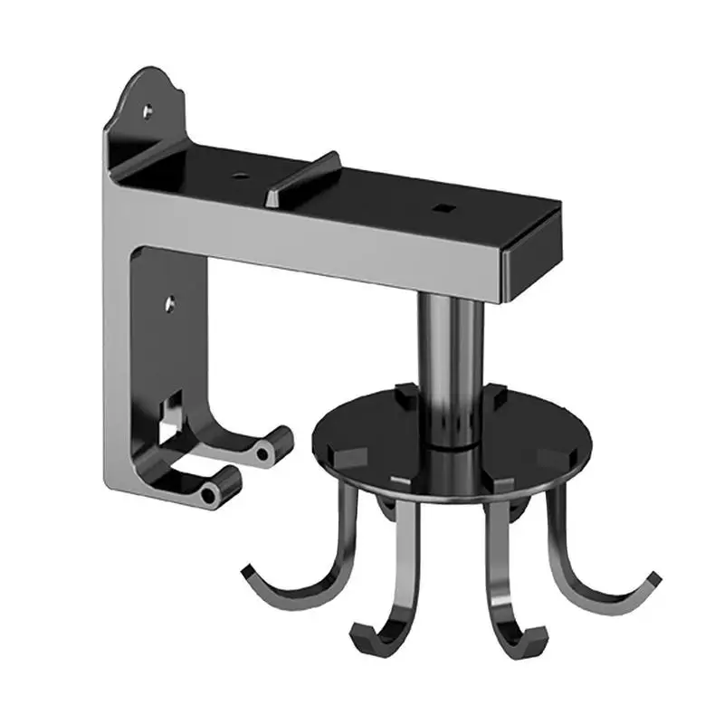 

Swivel Hooks 360 Degree Rotating Kitchen Organizer Rack Utensil Holder Multi-Purpose Storage Spoon Hanger Accessories