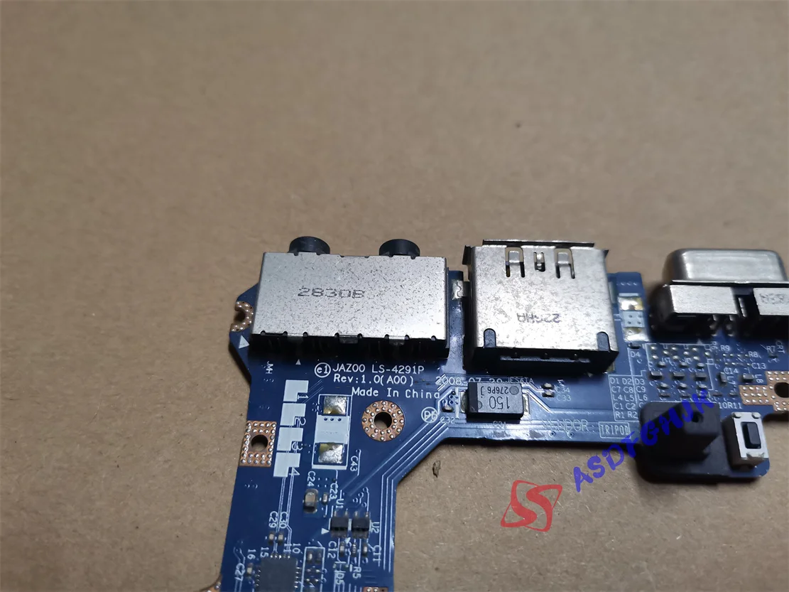 Плата eSATA для Dell Latitude E4200 VGA Audio Ls-4291p TESE OK бесплатная доставка