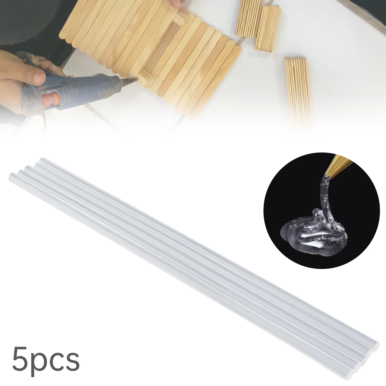 

Прозрачные клеевые палочки для горячего клея 7мм/11мм 5 шт