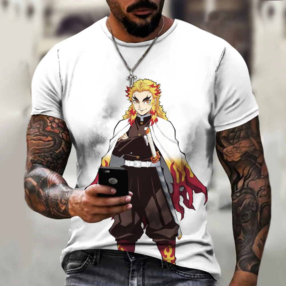 

Latest 3D Short Sleeve Crew Neck T-Shirt Classic Slim Lover Letters All-match 3OO45