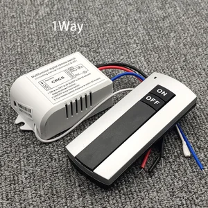 1 способ включениявыключения 220 В беспроводной пульт дистанционного управления переключатель для лампы и светильник HT035