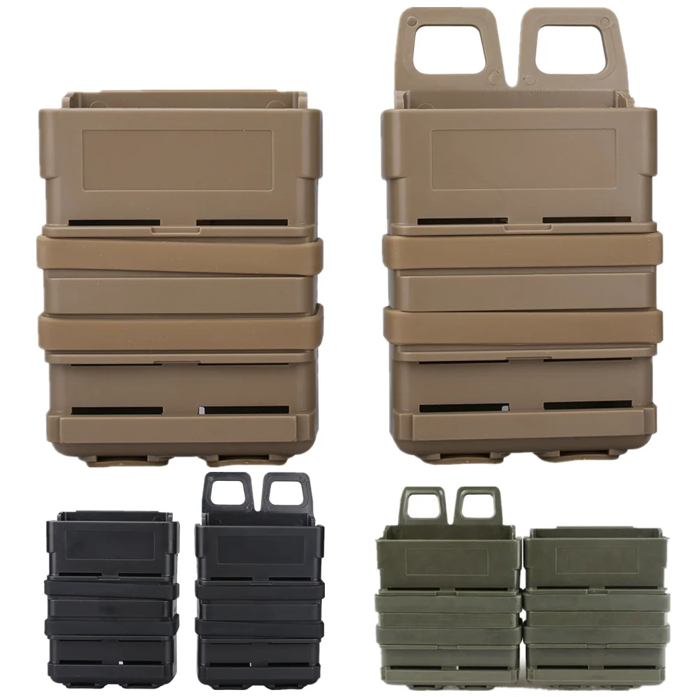 Tactical M4 5.56 FastMag Molle Pouch Military Wargame Airsoft Fast Mag Holder Hunting Pistol Magazine Dump Pouch
