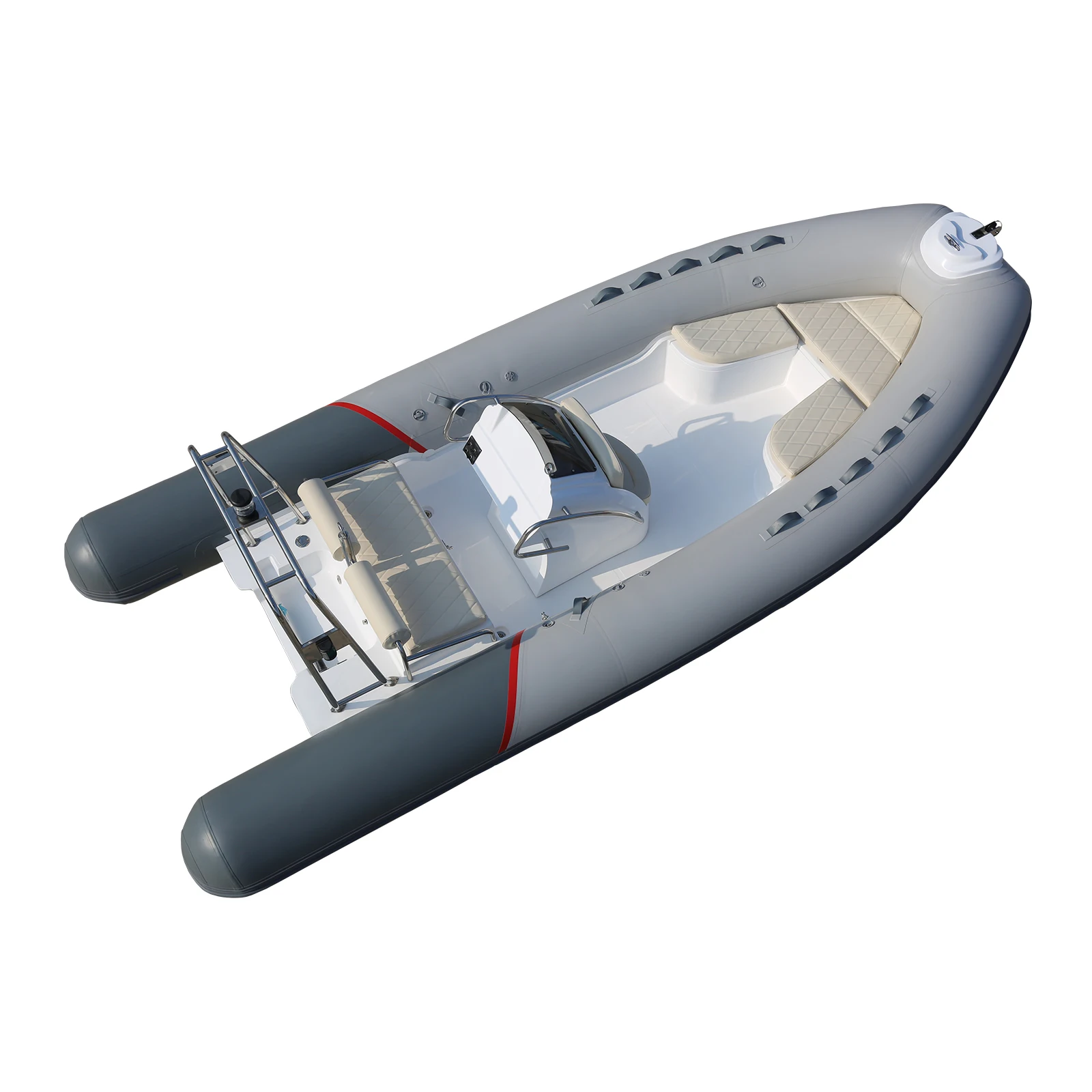 Надувное каноэ на воздушной подушке с пассажирским стекловолоконным полом