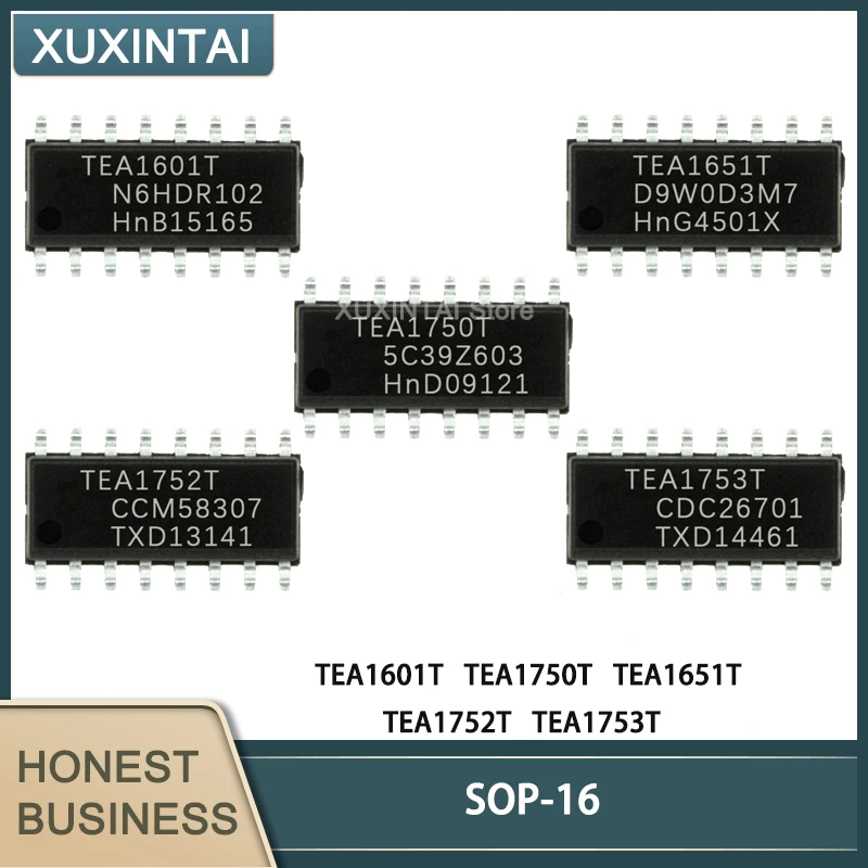 

10 шт./лот TEA1601T TEA1750T TEA1651T TEA1752T TEA1753T TEA SOP-16