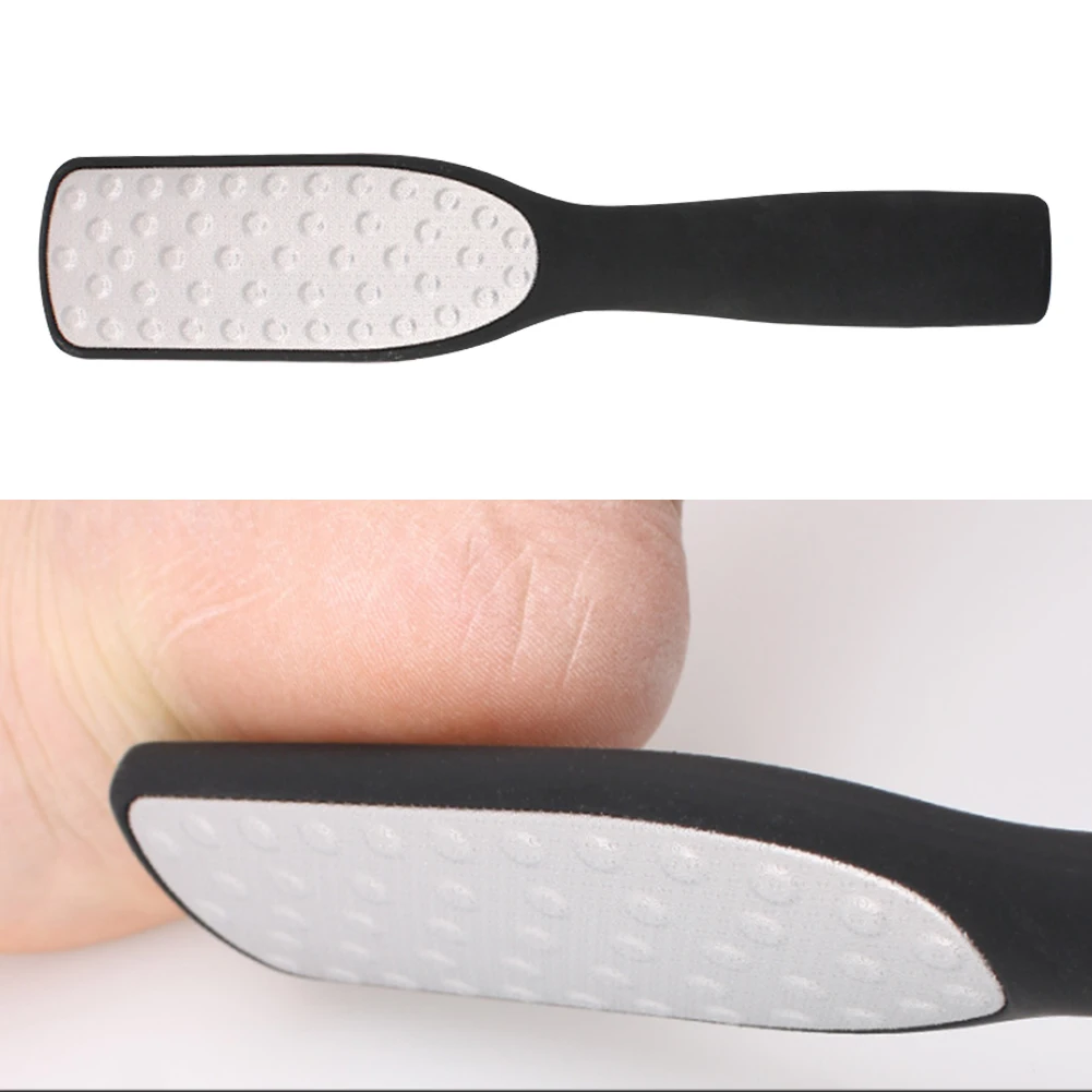 

Double Side Foot File Manicure Pedicure Painless Multifunctional Salon Callus Remover Home Travel Stainless Steel Manual Tools
