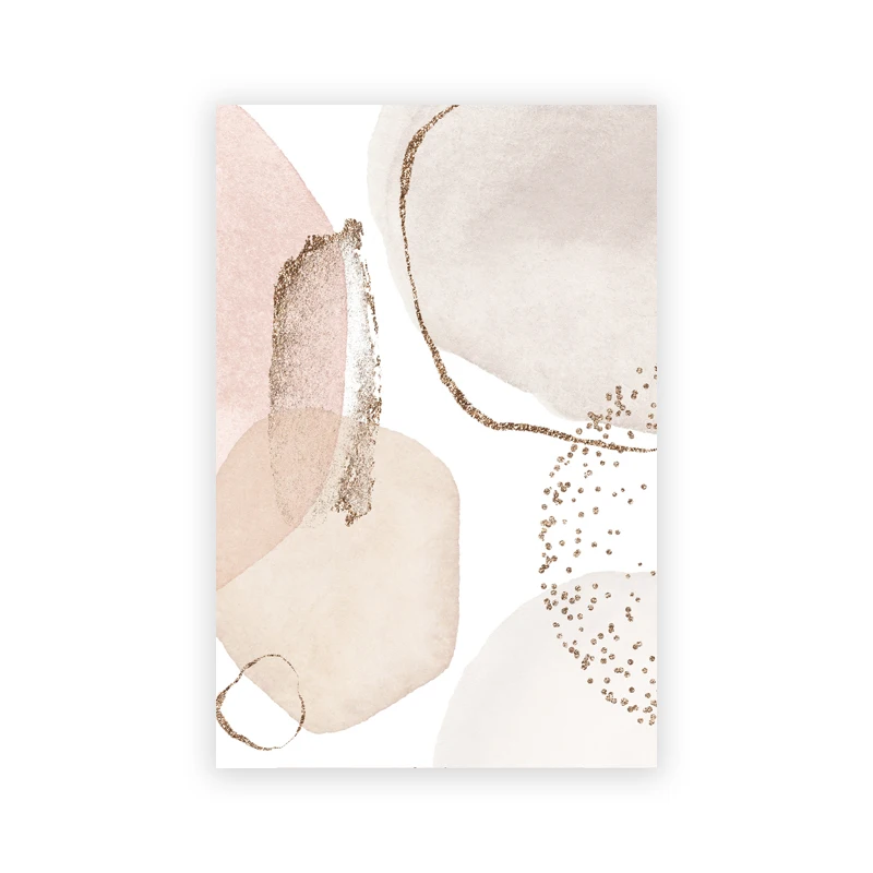 

Синие и золотые современные абстрактные листья, холст, живопись, растения, принты, зелень, настенные картины, скандинавский постер, декор для гостиной