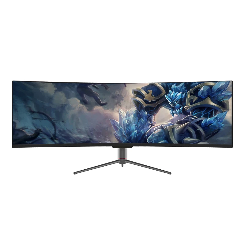 

widescreen odyssey g9 curved gaming monitor 49 inch ELED 4k R1800 free sync monitor gaming