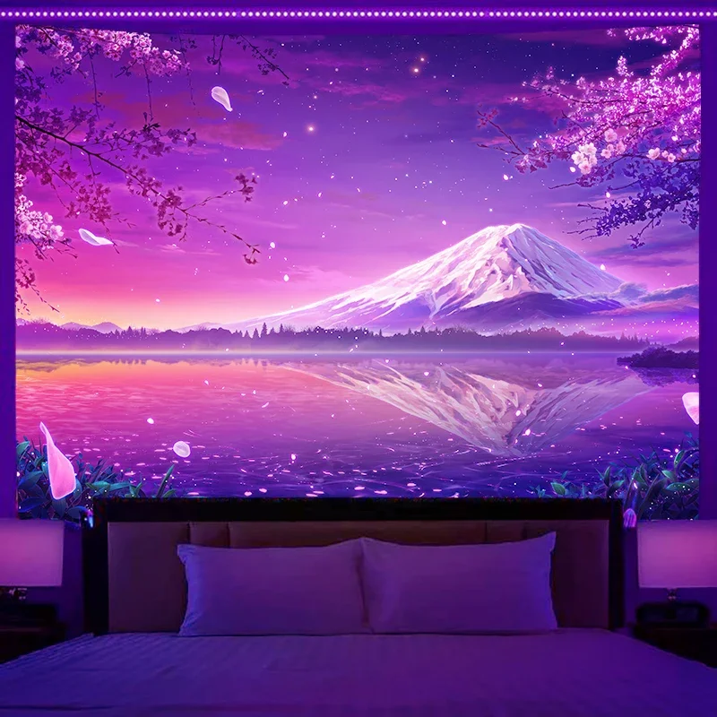 

Флуоресцентный гобелен Сакура