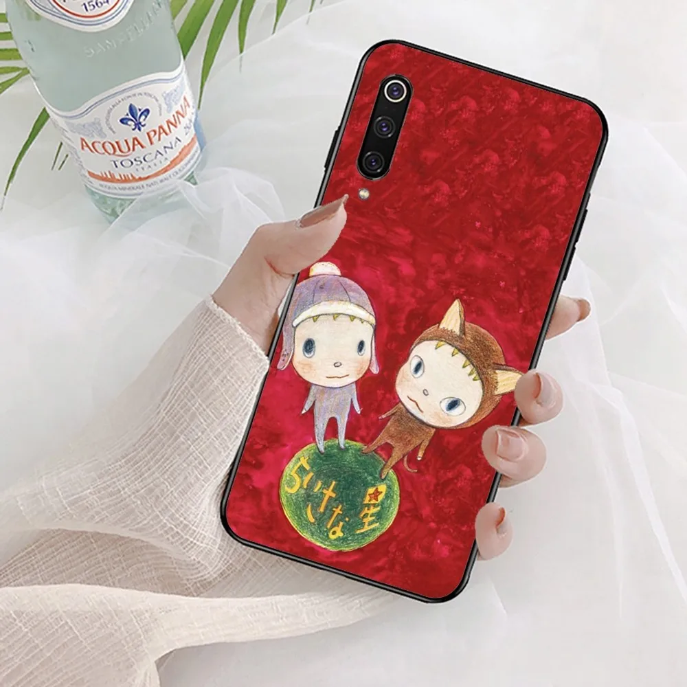 N-Nara Y-Yoshitomo Phone Case For Xiaomi Mi 5X 8 9 10 11 12 lite pro 10T PocoX3pro PocoM3 Note