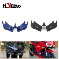 motorcycle fairing aerodynamic winglets guard cover for yamaha yzf r3 r25 2014 2016 2017 2018 front fairing wind wing protection