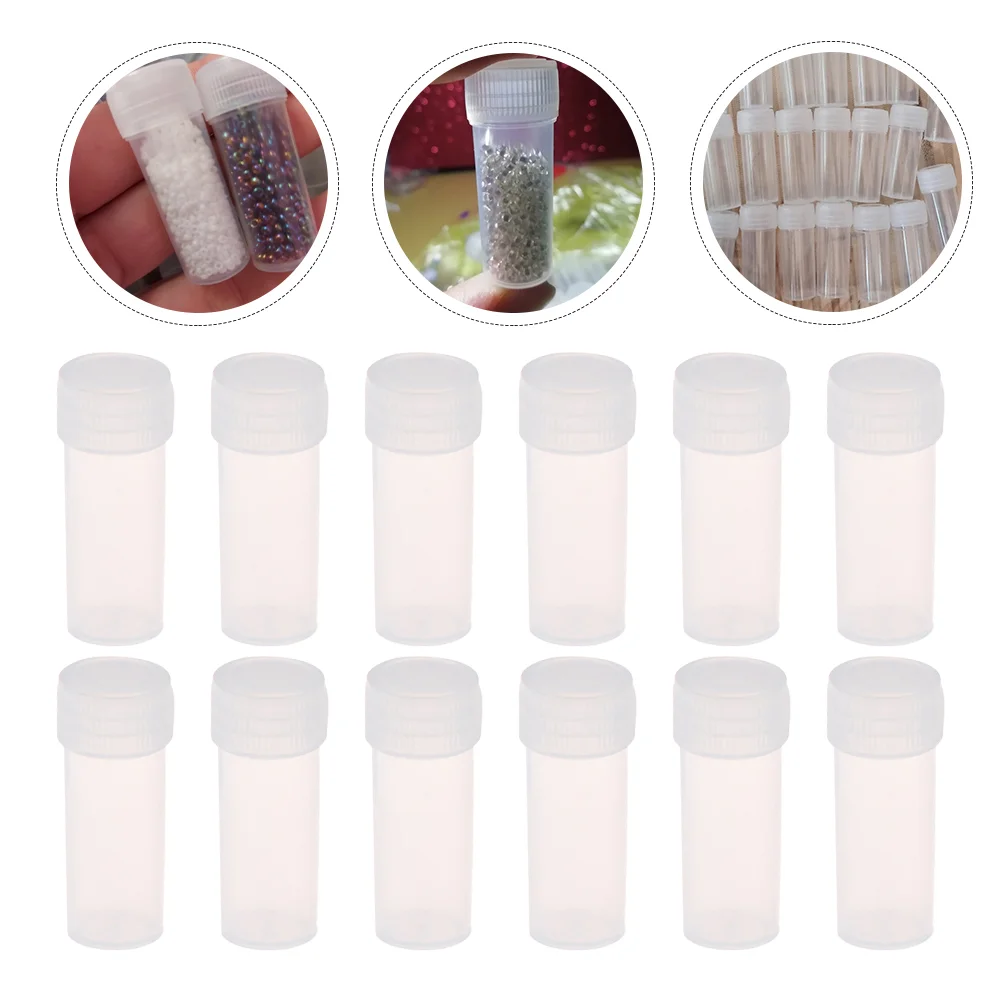 

Bottlesbottle Vialsmini Clearprescription Glass Medicine Lids Containers Sample Empty Reagent Organizer Case Box Apothecary