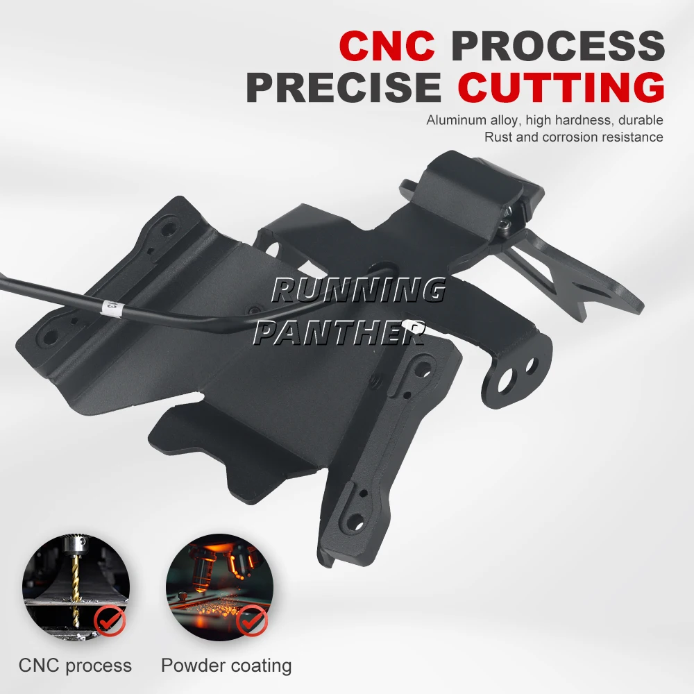 Для GSX-R1000 2017-2022 держатель номерного знака мотоцикла задний короткий фонарь