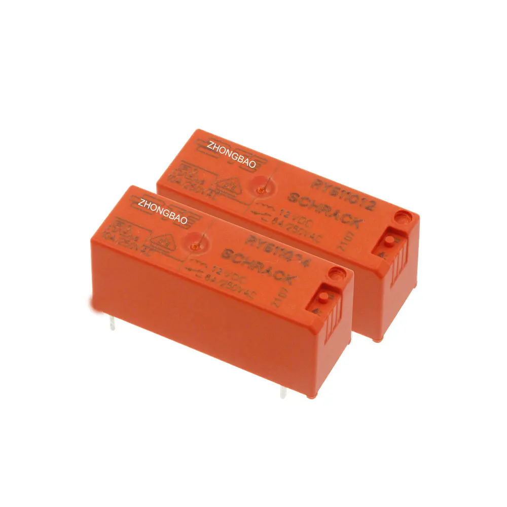 

RY610012 RY610024 Relay set to convert 5 feet 8A coil voltage 12VDC 5PCS -1lot