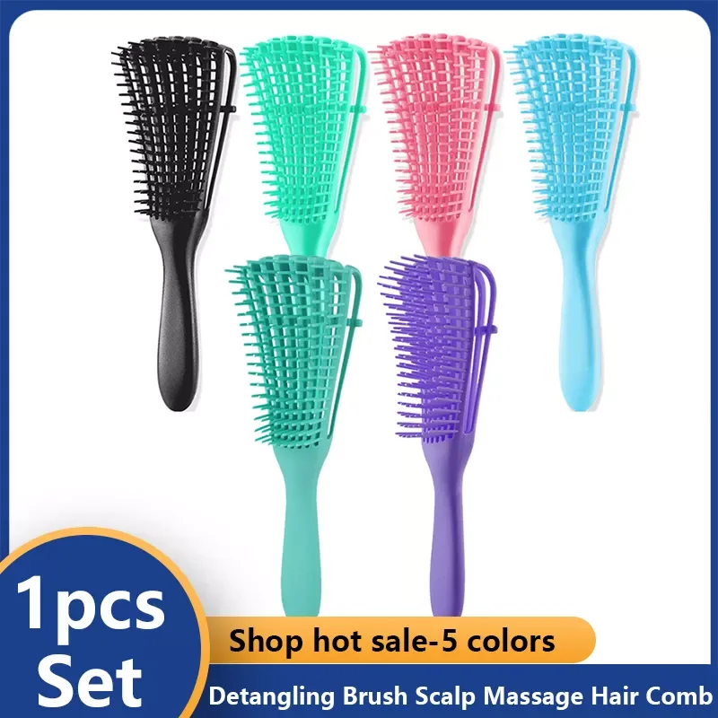 

NEW IN Brush Detangling Brush Scalp Massage Hair Comb Detangling Brush for Curly Hair Brush Detangler Hairbrush Women Men Salon