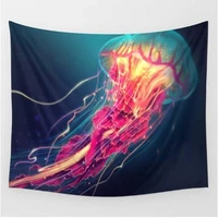 2022glowing jelly fish tapestry2022