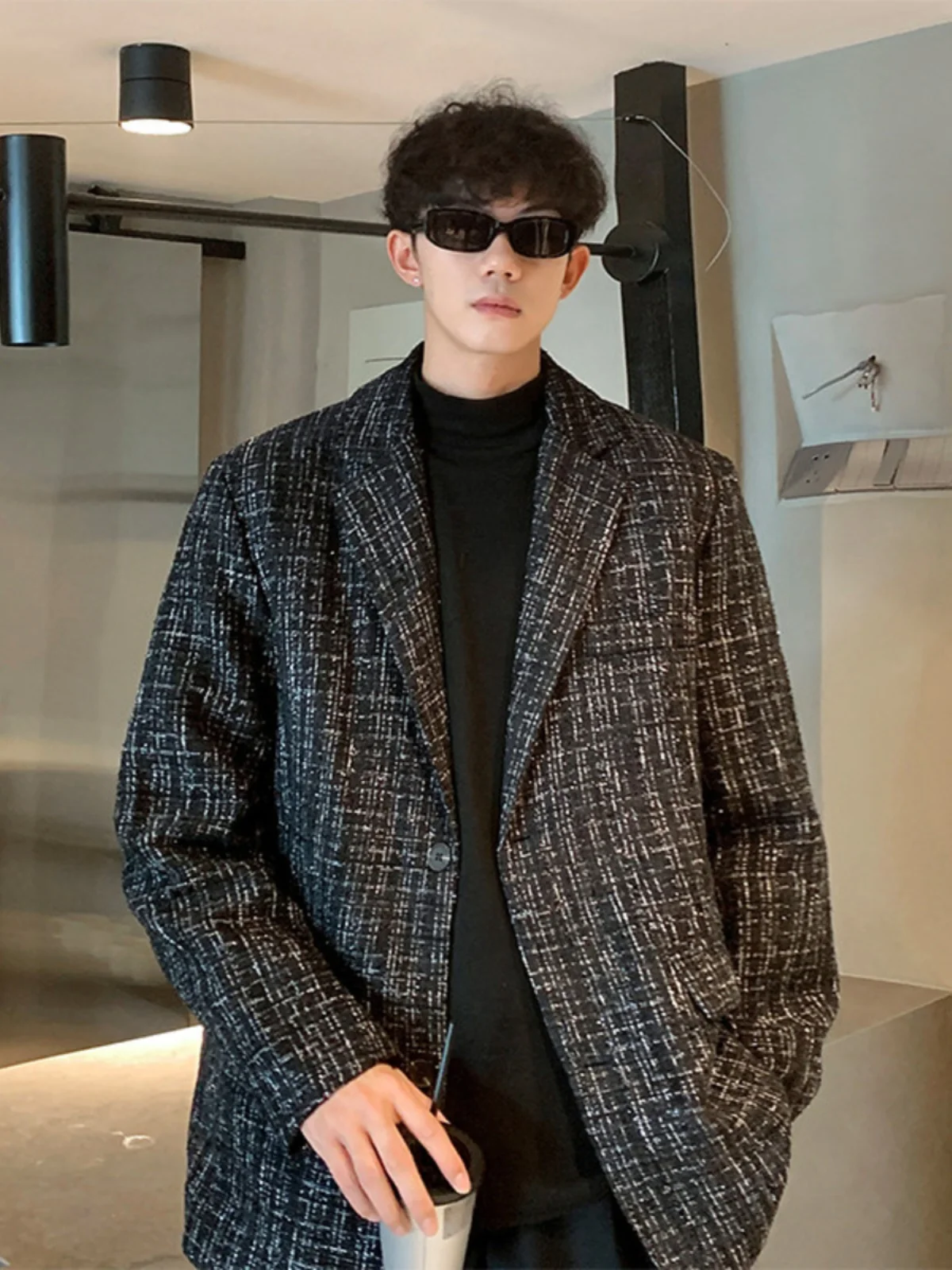 Британский изящный мужской костюм Yupi Graceful осень 2023 новый модный брендовый Ruffy