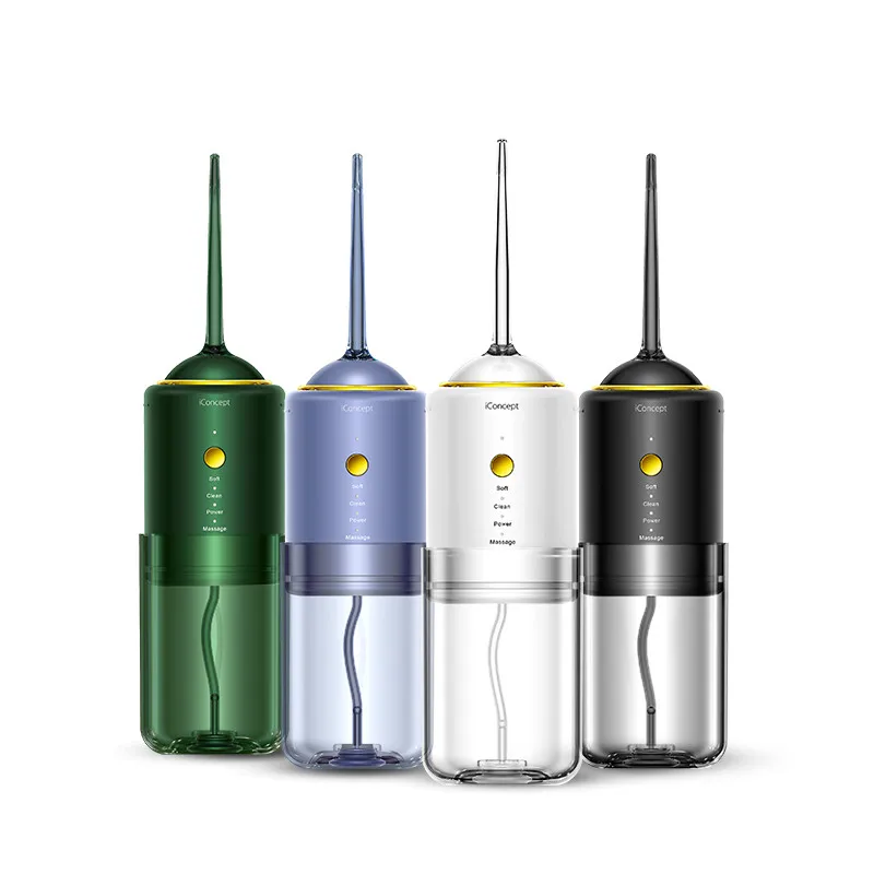 

New Arrival Oral Irrigator USB Rechargeable Water Flosser Portable Dental Water Jet IConcept Teeth Cleaner 4 Colors