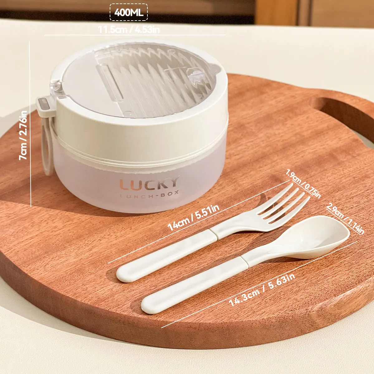 

Ланч-бокс WORTHBUY пластиковый