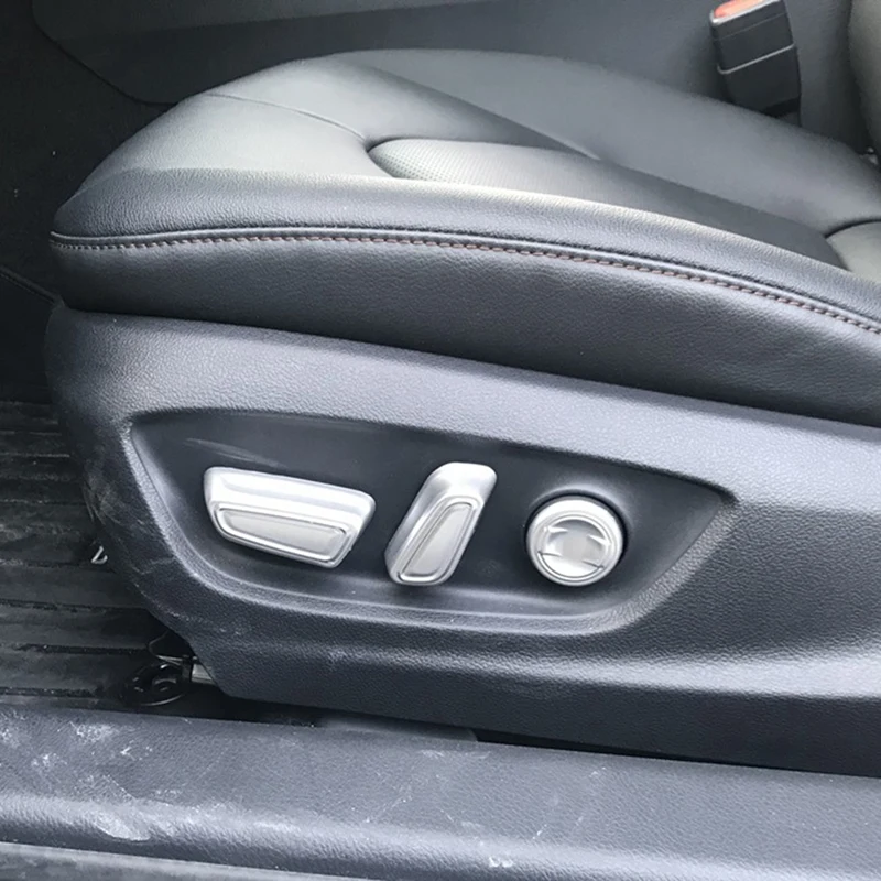 Стайлинг автомобиля ABS для Toyota BZ4X EA10 2022 салон регулировка сиденья украшение