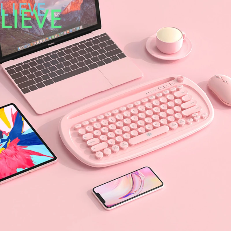 

K510 цветная беспроводная клавиатура, Bluetooth, офисные игры, бизнес, ноутбук, фаблет