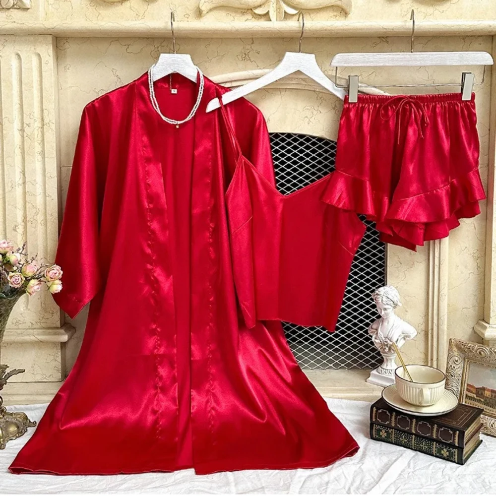 Женская одежда для дома в европейском и американском стиле простой Комплект из