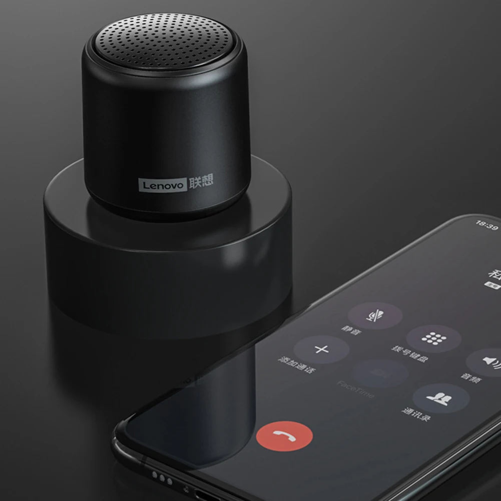 

Mini Speaker for Lenovo L01 BT5.0 Portable Wireless with Microphone USB HD Voice Call HiFi Stereo Sound Deep Bass Outdoor Music