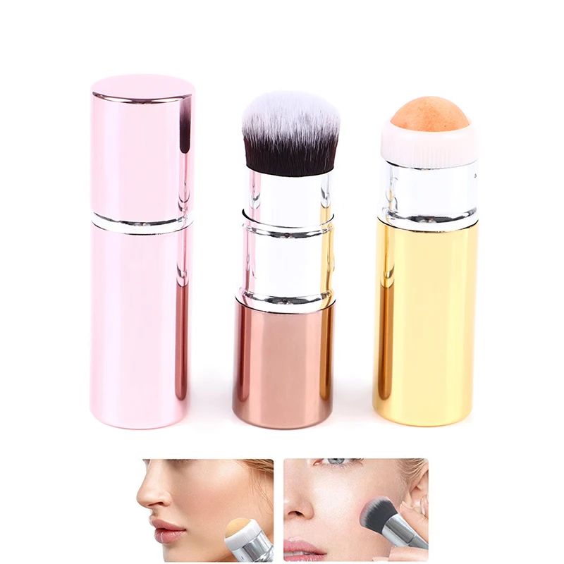 

1PCS Reusable Face Oil Absorbing Roller Volcanic Stone Facial Oil Removing Stick Blemish Remover Dual-End Makeup Skin Care Tool