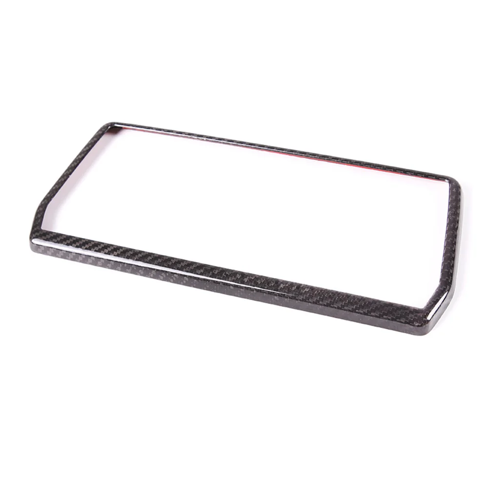 

Car Navigation Map GPS Display Trims Frame Screen Decorate for Toyota GR Supra MK5 A90 2019-2022 Real Carbon Fiber